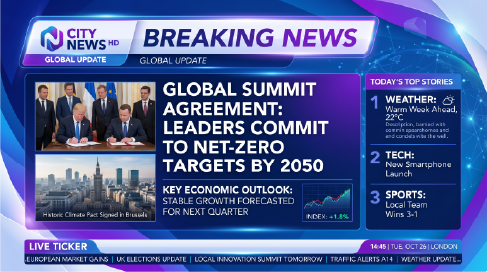 Global News feed preview (placeholder)